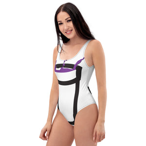 Oversized Double Cup One-Piece Swimsuit