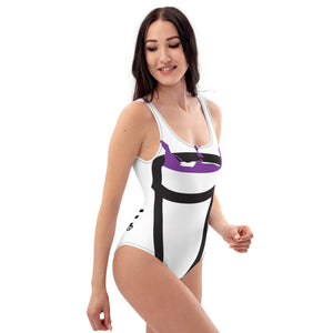 Oversized Double Cup One-Piece Swimsuit